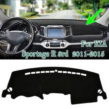 Car Dashboard Cover For KIA Sportage R 3rd 2011 2012 2013 2014 2015 Mats Shade Cushion Interior Protector Summer Accessories 2024 - buy cheap