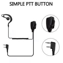 ABBREE 2 Pin PTTK Typ  MIC Headset  Earpiece For Wouxun TYT Baofeng UV-5R BF-888S UV-S9 PLUS AR-F8 Radio Accessories 2024 - buy cheap