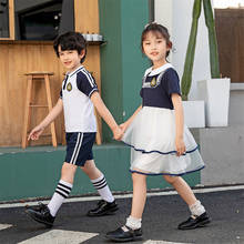 Kindergarten Clothes Japanese Fashion Kids School Girls Boys Uniform Summer Children High Waist Skirt Cosplay Costumes 2024 - buy cheap