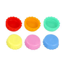 6 PCS/pack New Silicone Cap of Beer Bottle Caps Coke Bottle Cap of All Kinds of Drinks The Cover Cap Barware, Kitchen Tool 2024 - buy cheap