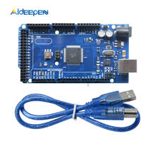 Mega2560 r3 placa de controle ATMEGA2560-16AU atmega16u2 5 v 16 mhz módulo para arduino com cabo usb 2024 - compre barato