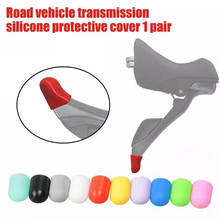 1pair Silicone Protective Cover for Road Bike Shifter Lever Case Cover for Road Bicycle Shifter Lever Head Resistant Sleeve 2024 - buy cheap
