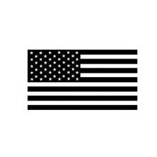 Car Sticker American USA Flag Vinyl  Auto Decal  Black and White Striped -styling  Cover Accessories KK12CM X 6CM 2024 - buy cheap