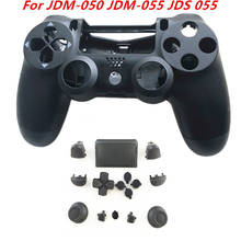 Front Back Hard Plastic Upper Housing Shell Case W/ Buttons For Playstation 4 JDM-050 PS4 Pro Controller JDM-055 JDS 055 JDS 050 2024 - buy cheap