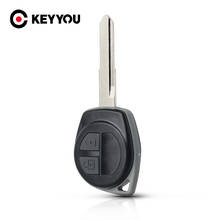 Keyyou-capa de chave remota para suzuki grand vitara swift hu133r., almofada com botões e lâmina de borracha. 2024 - compre barato