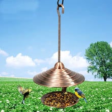 Outdoor bird feeder, garden decoration, villa, balcony bird feeder, automatic bird feeding trough 2024 - buy cheap