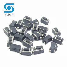 Interruptor táctil SMD de 2 pines, 3x6x100, 5mm, 3x6x5mm, Micro táctil, 20/50/4,3 Uds. Interruptor 2024 - compra barato