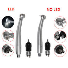 Dental 4 Hole LED/NO LED Large Head With 4 Hole Coupler fit NSK Single High Speed Air Turbine YDNK Handpiece 2024 - buy cheap