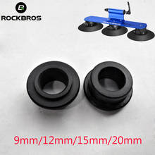 ROCKBROS-1 par de adaptadores para Hub de bicicleta, 9mm, 12mm, 15mm y 20mm, para portaequipajes de techo de coche, convertidor, Instalación rápida 2024 - compra barato