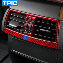 TPIC-Panel embellecedor de aire acondicionado trasero para coche, pegatinas para BMW E70, E71, X5, X6 2024 - compra barato