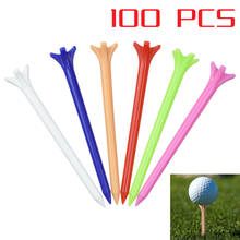 100 Pcs/Set Golf Tees 70mm Golf Wood Tees Golf Holder Ball Socket Professional Multi-color Golf Tees Training Golf Accessories 2024 - buy cheap