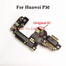 100% Original USB Charging Dock Port Flex cable For Huawei P30 Charger plug board with Microphone Connector Replacement parts 2024 - buy cheap