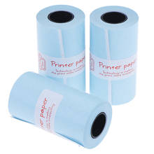 Impressão térmica em 3 rolos, papel adesivo 57mm x 30mm para impressora fotográfica de bolso 2024 - compre barato