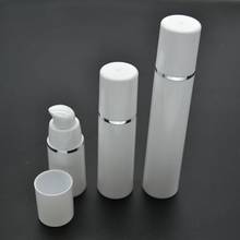 10pcs/lot 15ml 30m 50ml Empty Plastic Cosmetic Bottle Travel  Liquid Bottles white Airless Pump Vacuum Toiletries Container 2024 - buy cheap