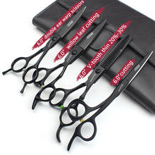 Japan 440C Hair Salon Special Scissors Stylist Hairdressing Scissors Beauty Salon Non-slip Wear-resistant Free custom logo fine 2024 - buy cheap