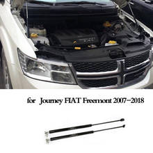2Pcs Car Gas Shock Hood Strut Damper Front Engine Hood Support Rod Lift for Dodge Journey FIAT Freemont 2007-2018 2024 - compre barato
