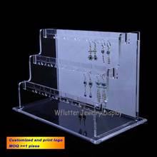 Acrylic Earring Organizer Earring Stand Case Earring Holder Jewelry Display Rack  Earring Display Store Showing 2024 - buy cheap