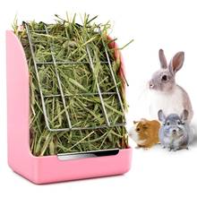 New Rabbit Guinea Pig Chinchilla Hay Feeder Less Wasted Pet Feeding Rack Manager Hamster Rabbit Pet Supplies Accessories 2024 - buy cheap