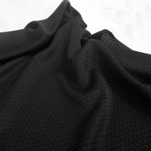 1 Yard Football T-Shirt Knitted Fabric Hexagon High Quality Breathable White Black Casual Sport Clothes Sewing Cloth Tissue 2024 - buy cheap