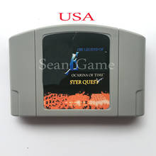 High USA NTSC Quality Customer Cartridge The Legend of Ocarina OF Time Card for 64 Bit  Video Game Console 2024 - buy cheap