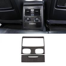 Real Carbon Fiber 3D Stickers Car Rear Air Conditioning Vent Frame Stickers For BMW 3 Series E90 2005-2012 Car Accessoires 2024 - buy cheap