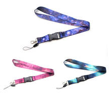 12pcs/lot Nutural Nebula Multi-function Mobile Phone Strap Tags Neck Lanyards for key ID Lanyards Badge Neck Strap webbing E0525 2024 - buy cheap