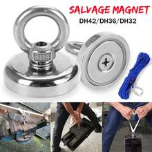 250KG Super Strong Magnet Pot Fishing Magnets Salvage Fishing Hook Magnets Strongest Permanent Powerful Magnetic+10M Rope 2024 - buy cheap