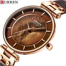 CURREN New Women Watch Fashion Ladies Bracelet Wristwatch Luxury Rose Golden Waterproof Quartz Watch Relogio Feminino 2024 - buy cheap