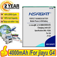HSABAT 4000mAh JY-G4 jiayu g4 Аккумулятор для jiayu G4 G4c G4T G4S JY-G4 2024 - купить недорого