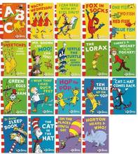 Random 3 livros dr. seuss história interessante pai criança crianças bebê educação precoce imagem inglês livros presente de natal idade 3 2024 - compre barato