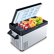 Caixa de gelo refrigeradora 55l, ac, dc12v24v, portátil, acampamento, piquenique, ar livre, viagem, casa, compressor, geladeira, mini 2024 - compre barato