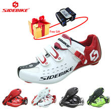 SIDEBIKE-zapatos de ciclismo para hombre y mujer, calzado transpirable con autosujeción para bicicleta de montaña y carretera, mtb 2024 - compra barato