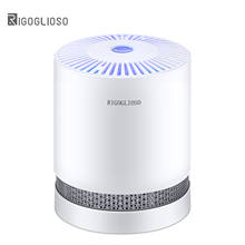 RIGOGLIOSO Air Purifier For Home True HEPA Filters Compact Desktop Purifiers Filtration with Night Light Air Cleaner GL2109 2024 - купить недорого