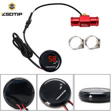 ZSDTRP Motorcycle For KOSO Water Temperature Meter Sensor Water Temp Adapter Scooter Racing For XMAX250 300 NMAX CB 400 CB500X 2024 - buy cheap