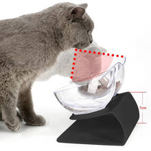 Нескользящая двойная кошачья собачья миска с подставкой для кормления домашних животных, миска для воды для кошек, миски для домашних животных для кормушка для собак, товары 2024 - купить недорого