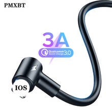 3A USB Cable For iPhone Xs Max Xr X 8 7 6 6s 5 5s iPad Fast Charging Charger Mobile Phone Cable For iPhone Data Wire Cord 1m 2m 2024 - buy cheap