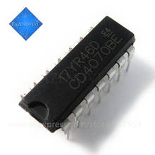 10 pçs/lote CD4070BE DIP14 CD4070 4070BE DIP-14 DIP IC novo e original 2024 - compre barato