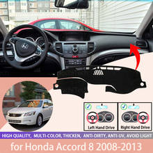 For Honda Accord 8 2008-2013 Dash Cover Mat Dashmat Dashboard Cover Protective Sheet Carpet Styling 2024 - buy cheap