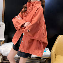 Primavera do vintage jaqueta de trabalho feito com ferramentas feminino 2021 novo outono estilo coreano solto manga longa selvagem outwear casaco único breasted topo zh055 2024 - compre barato