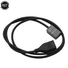 Adaptador de Cable auxiliar USB para coche, interfaz de Audio y música para Mitsubishi Outlander ASX 2009 en adelante 2024 - compra barato