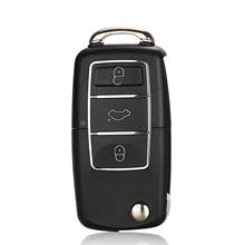 Kutery-carcasa de repuesto para llave de coche, carcasa de mando a distancia, 3 botones, Fob, para Vw Jetta Golf Passat B5 B6 Beetle Polo Bora Caddy MK5 2024 - compra barato