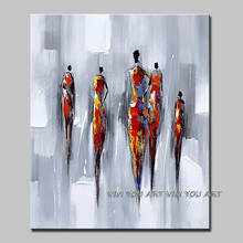 new  hand painted modern oil painting dancers picture home decoration rimless pictures decor on canvas art abstract canvas paint 2024 - buy cheap