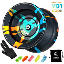 Magicyoyo-y01 profissional para crianças, modelo yoyo 10 esferas de liga inoxidável com bolsa para luvas e 5 cordas para crianças 2024 - compre barato