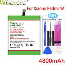 WISECOCO 4800mAh BN30 Battery For Xiaomi Redmi 4A 4 A CellPhone In Stock High Quality +Tracking Number 2024 - buy cheap