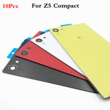 10Pcs Glass Battery Door Housing Rear Back Cover Replacement For Sony Xperia Z5 Compact E5803 E5823 With NFC 2024 - buy cheap