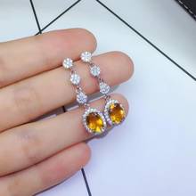 Minimalist style latest design 925 Silver Crystal Crystal Earrings ladies exclusive hot sale recommendation 2024 - buy cheap