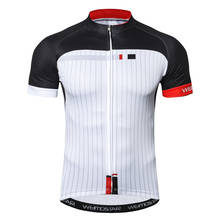 Майки для велоспорта, мужские велосипедные рубашки, дышащие, с коротким рукавом, одежда для велоспорта, анти-пот, быстросохнущая 2024 - купить недорого