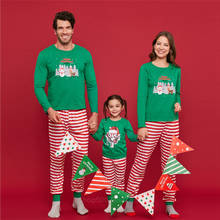 Conjuntos a juego de Navidad para la familia, ropa para mamá y yo, pijamas de aspecto familiar, ropa de dormir con estampado de dibujos animados, Año Nuevo, 2021 2024 - compra barato