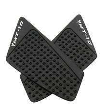 Motorcycle motorbike MT 10 Accessories Rubber Decal Motocross Oil Tank Pad Protector For yamaha MT10 2016 2017 2024 - buy cheap