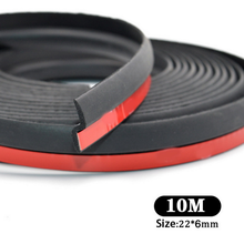 10M Car Door Seal Strip  Z Type Shaped Trim Noise Insulation Epdm Weatherstrip Universal Rubber Seal For Internal Accessories 2024 - buy cheap